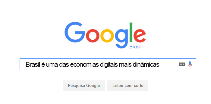 Google considera que Brasil é uma das economias digitais mais dinâmicas