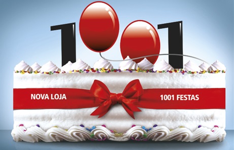 Campanhas de divulgação e promoção – 1001 Festas